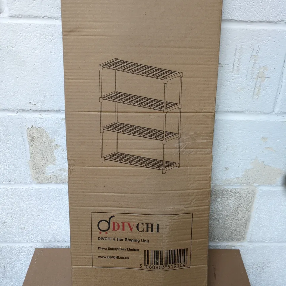 DIVCHI 4 TIER STAGING UNIT