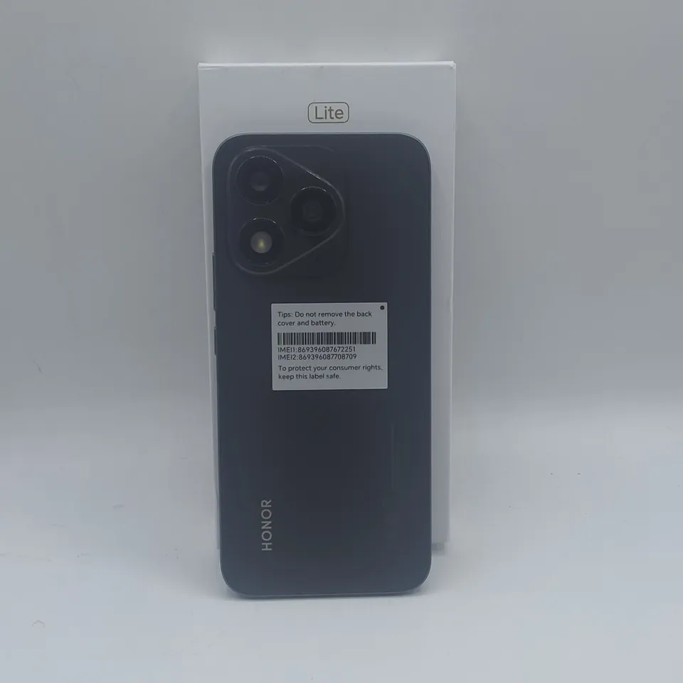 BOXED HONOR 400 LITE 8/256GB IN VELVET BLACK - ABR-NX1