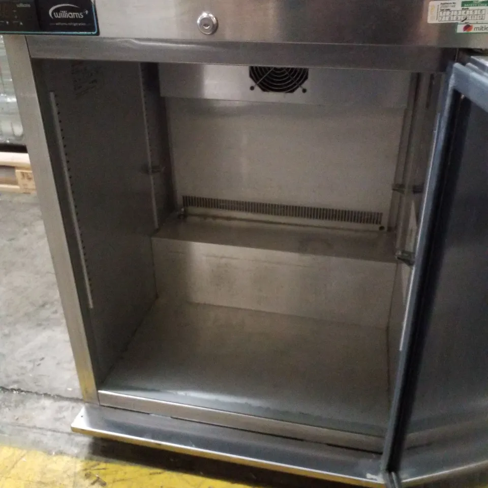 WILLIAMS HA135-SA SINGLE DOOR 135LTR UNDERCOUNTER REFRIGERATOR