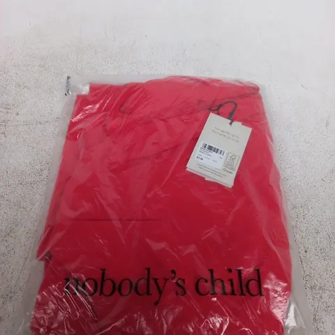 NOBODY'S CHILD SANARIA JUMPSUIT – RED, UK8 (EU36, USA4) – KID'S CLOTHING