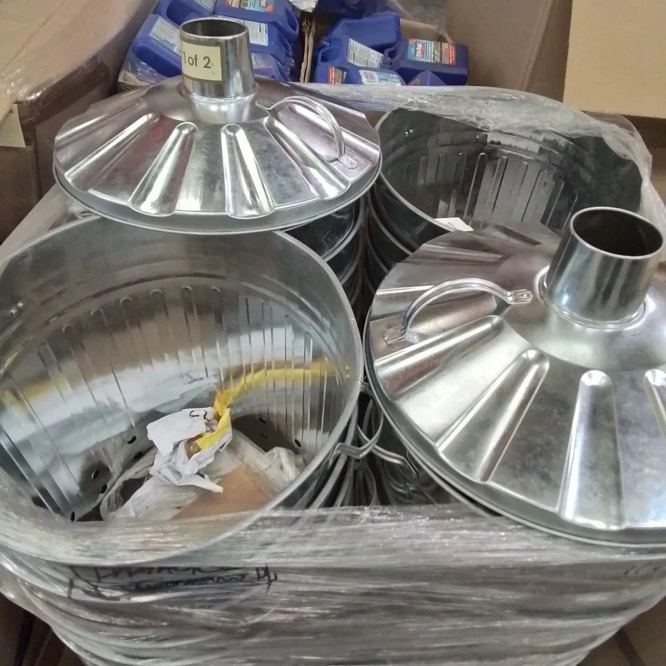 PALLET OF HERITAGE GARDENING INCINERATORS