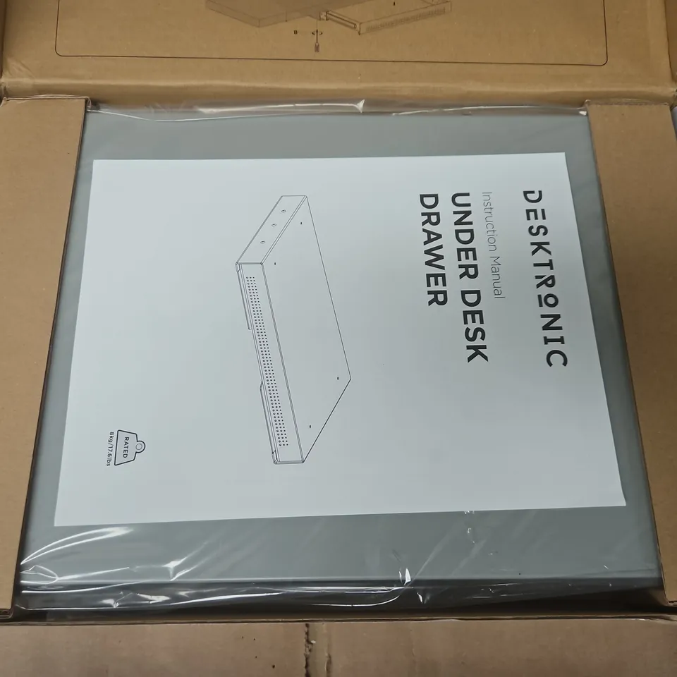 BOXED DESKTRONIC UNDER DESK DRAWER