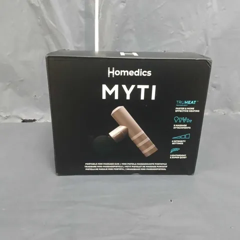 BOXED HOMEDICS MYTI PORTABLE MINI MASSAGER