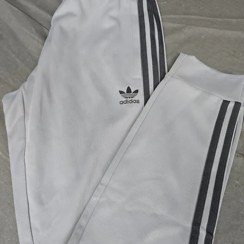 ADIDAS LOGO JOGGERS, GREY - UK SIZE S