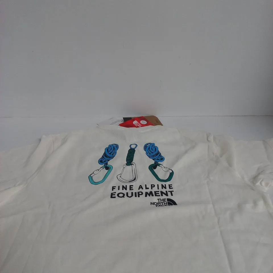THE NORTH FACE MEN'S WHITE T-SHIRT, XL (UK)