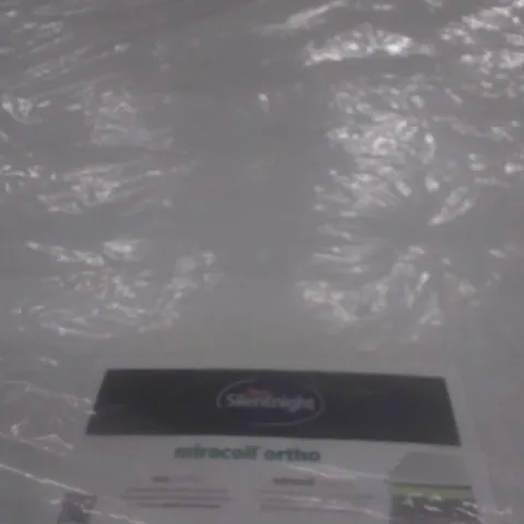 QUALITY BAGGED 5' KINGSIZE SILENTNIGHT ECO COMFORT MICROCOIL ORTHO MATTRESS
