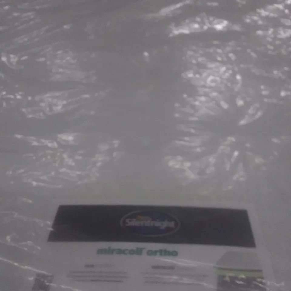 QUALITY BAGGED 5' KINGSIZE SILENTNIGHT ECO COMFORT MICROCOIL ORTHO MATTRESS