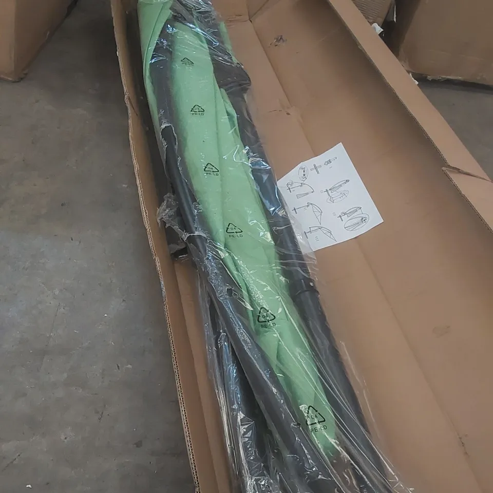 BOXED PARASOL CANOPY - GREEN