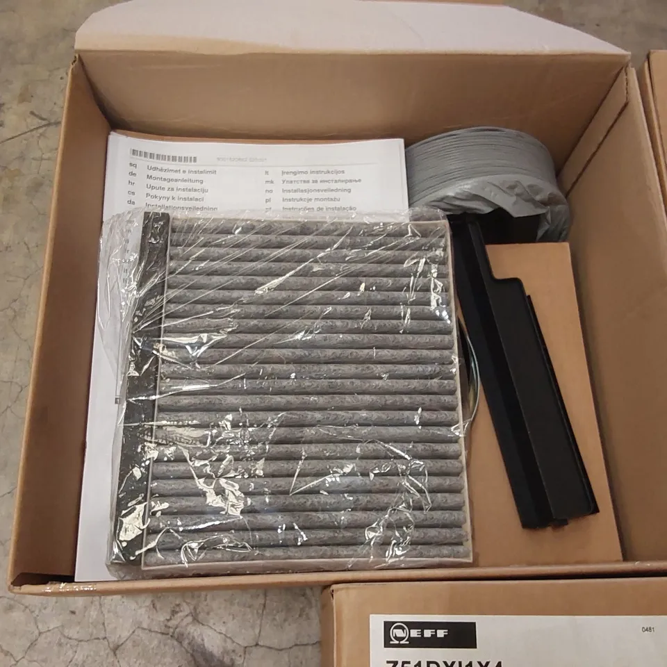 5x BRAND NEW BOXED NEFF Z51DXI1X4 CLEAN AIR STANDARD RECIRCULATION KITS (5 BOXES)