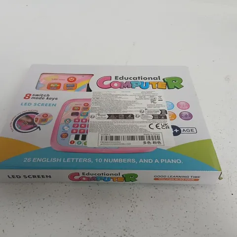 EDUCATIONAL COMPUTER TOY – BOXED LEARNING DEVICE FOR KIDS