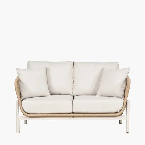BOXED PACIFIC LIFESTYLE MARTIC OUTDOOR 2 SEATER SOFA (1 BOX)