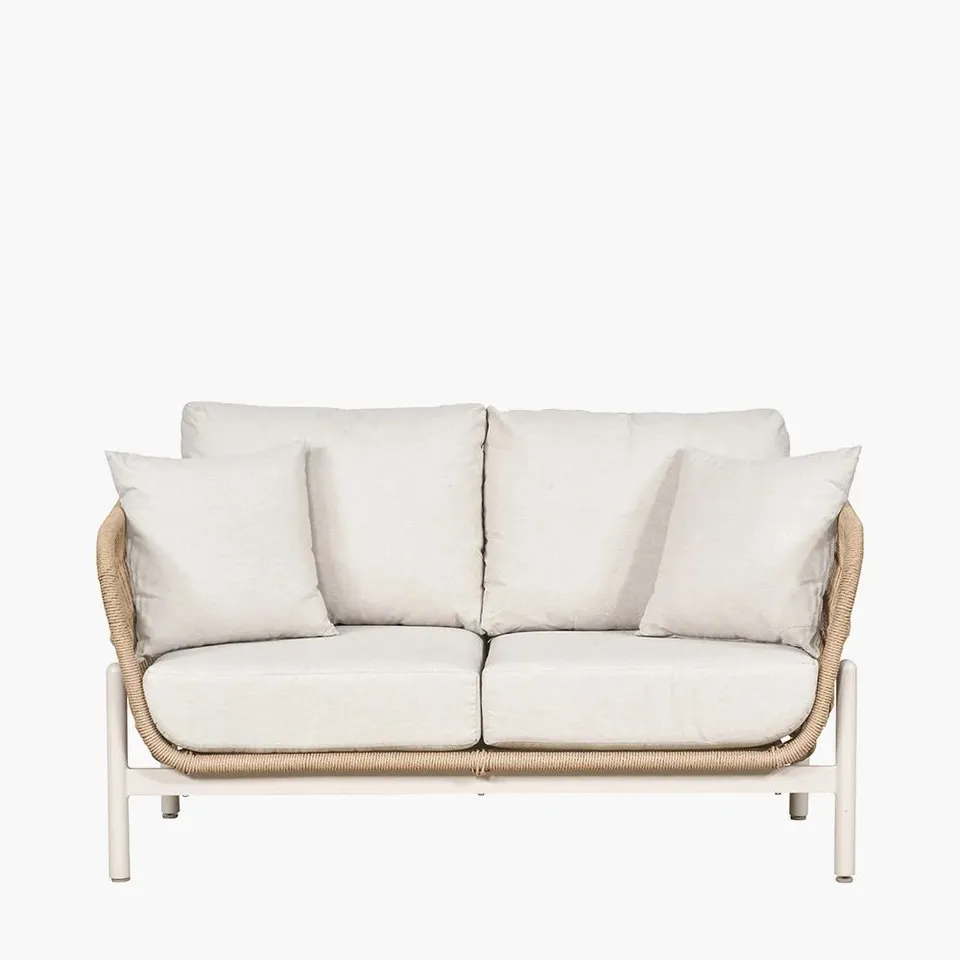 BOXED PACIFIC LIFESTYLE MARTIC OUTDOOR 2 SEATER SOFA (1 BOX)