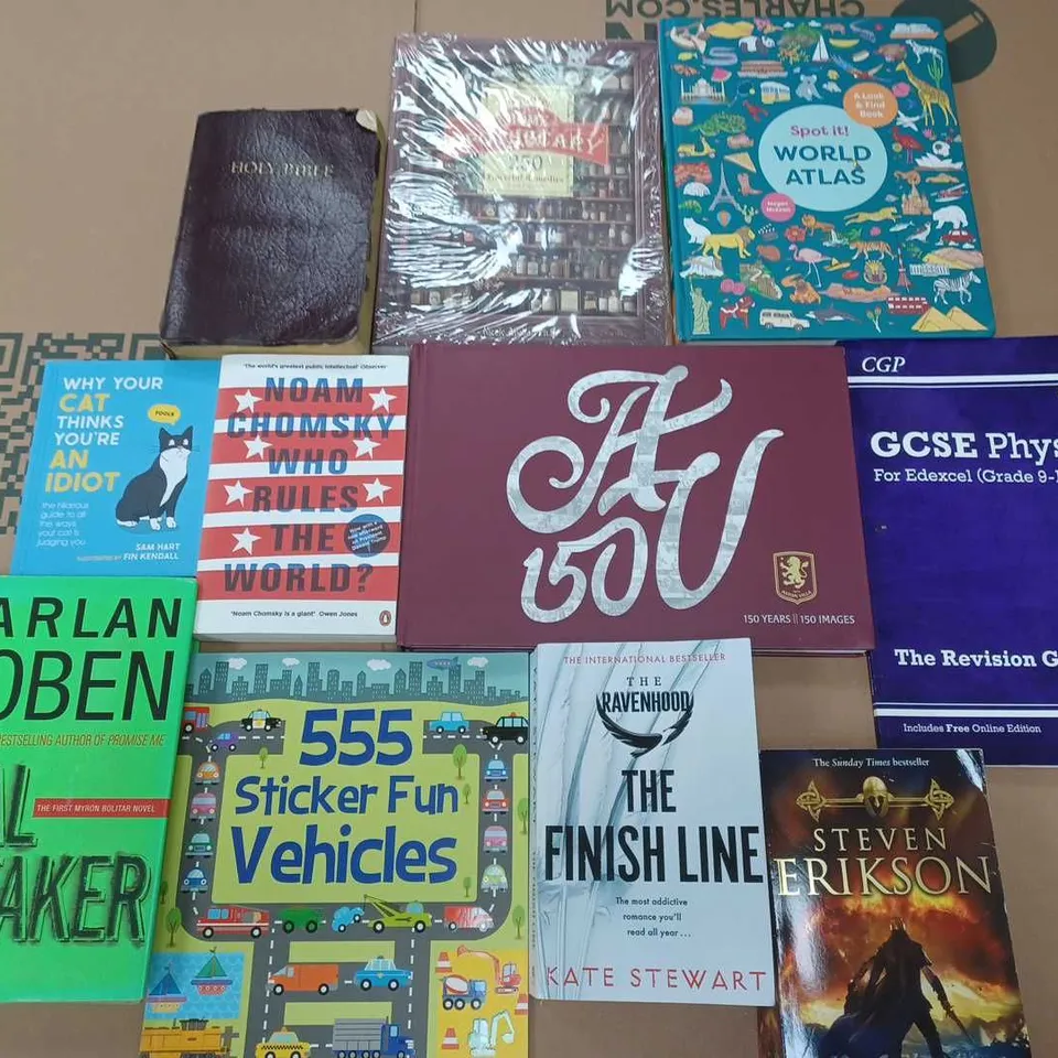 LARGE QUANTITY OF ASSORTED BOOK TO INCLUDE FICTION & NON FICTION - COLLECTION ONLY