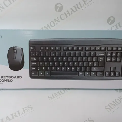 BRAND NEW BOXED SET OF 4 WIRELESS KEYBOARD & MOUSE COMBO