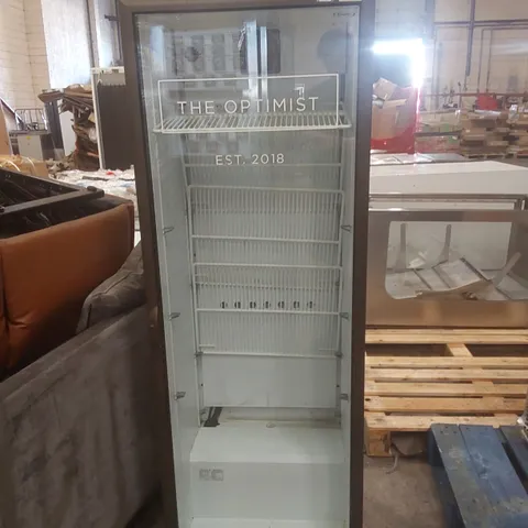 CORNELIUS ZENITH 600T COMMERCIAL SINGLE-DOOR, GLASS-FRONT BOTTLE COOLER AND DRINKS FRIDGE