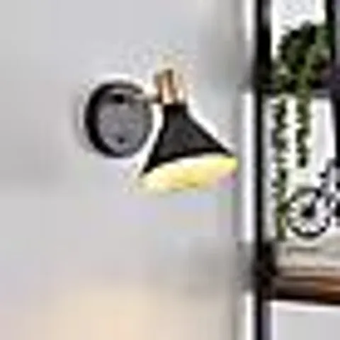 BOXED MORGAN INDUSTRIAL ADJUSTABLE WALL LIGHT