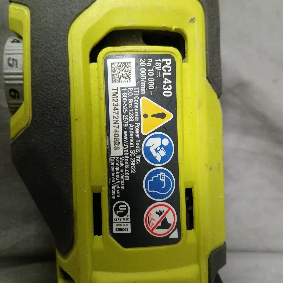 RYOBI PCL430 18V CORDLESS MULTI TOOL