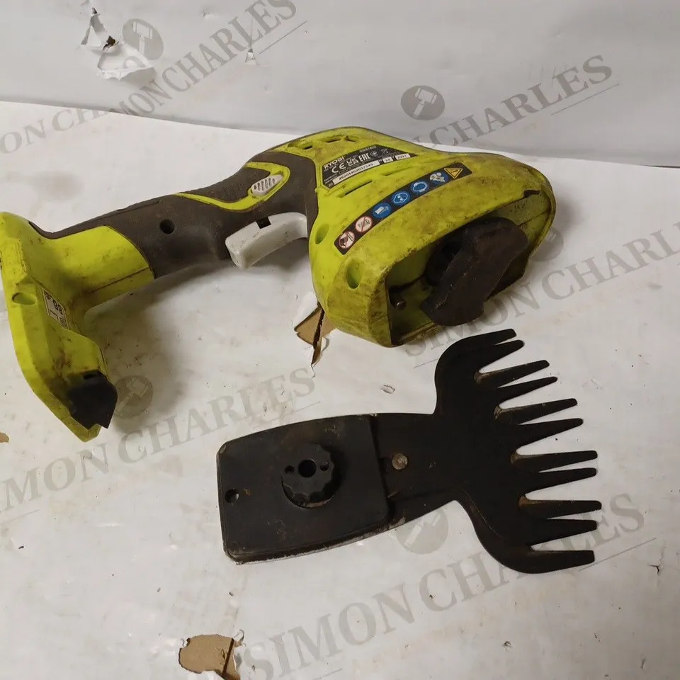 RYOBI 18V CORDLESS GRASS SHEAR AND SHRUBBER