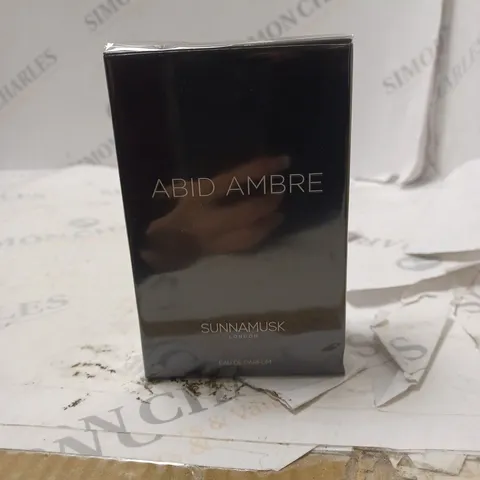 BOXED AND SEALED ABID AMBRE SUNNAMUSK LONDON EAU DE PARFUM 100ML