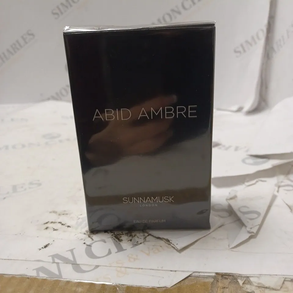 BOXED AND SEALED ABID AMBRE SUNNAMUSK LONDON EAU DE PARFUM 100ML
