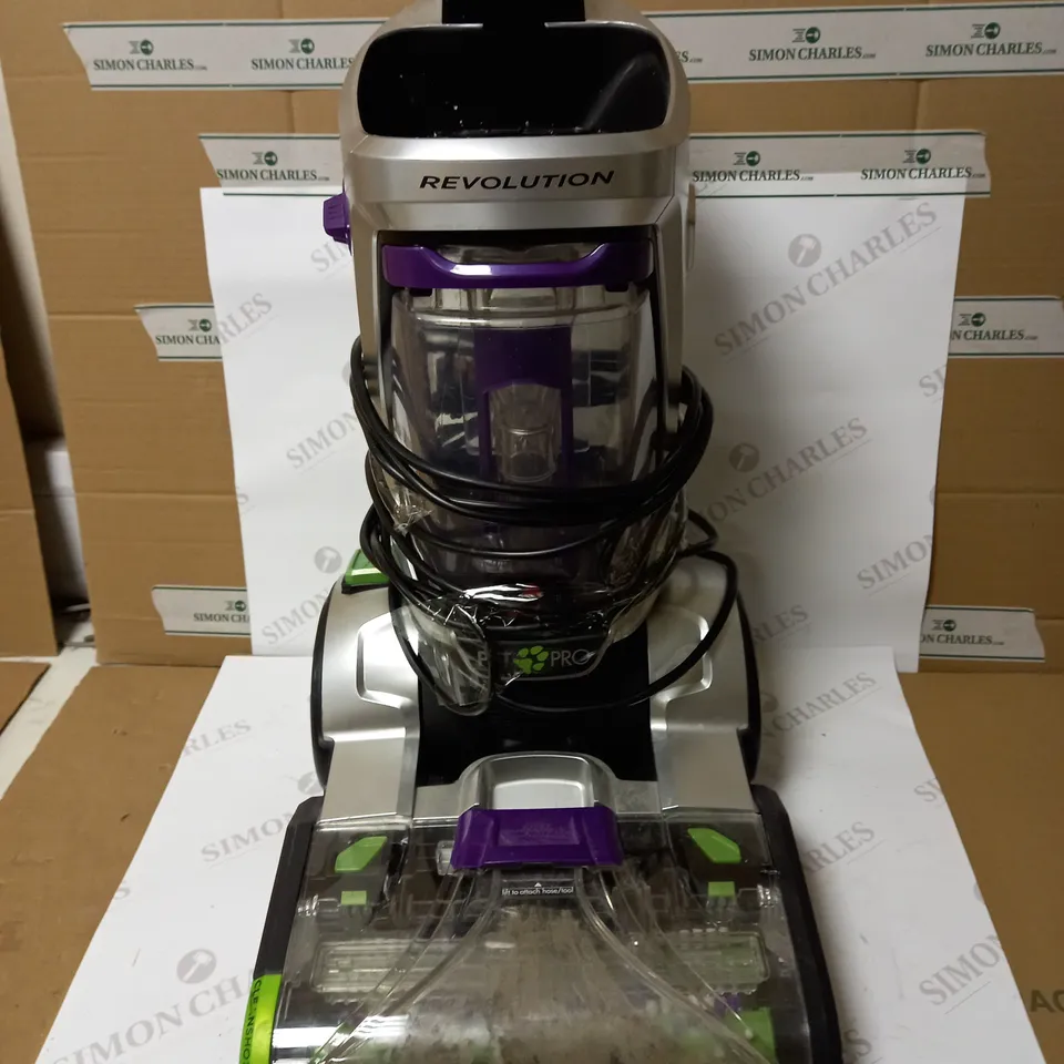 BISSELL PROHEAT 2X REVOLUTION PET PRO CARPET CLEANER 