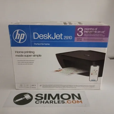 HP DESKJET 2910 PRINTER BOXED