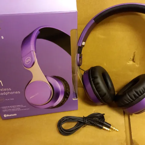 MIXX AUDIO JX1 WIRELESS HEADPHONES 