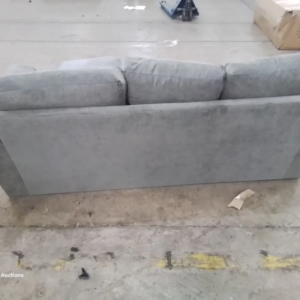 QUALITY DESIGNER FABRIC UPHOLSTERED CORNER SOFA/CHAISE LOUNGE 