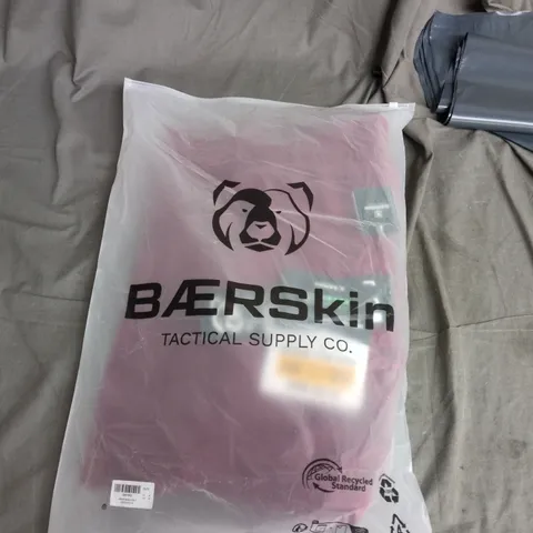 BAERSKIN BURGUNDY HOODED FLEECE UK M