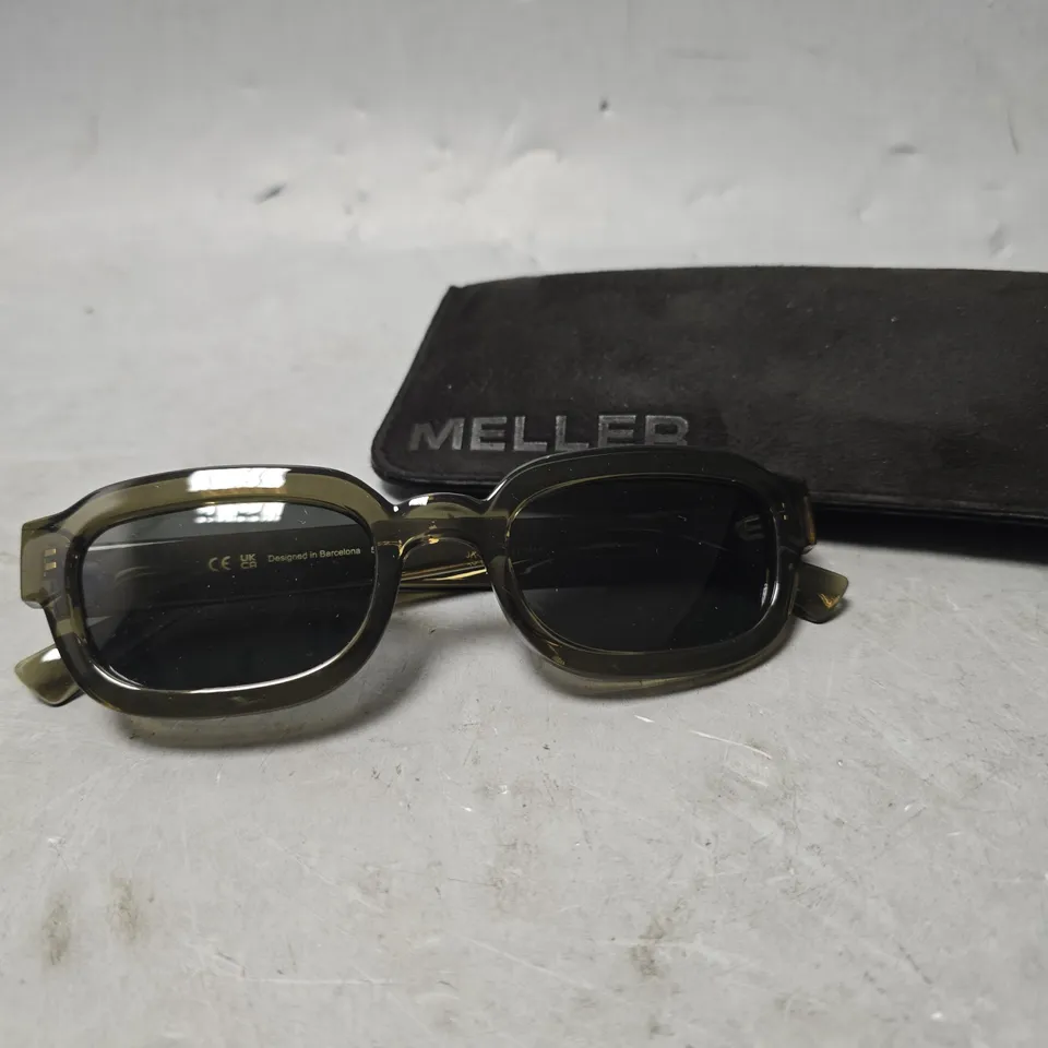 MELLER JAMIL MOSS OLIVE SUNGLASSES 