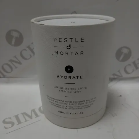PESTLE & MORTAR HYDRATE LIGHTWEIGHT MOISTURISER 50ML