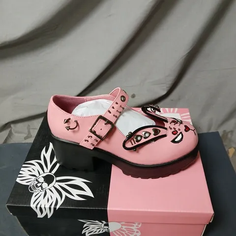 KOI PINK MARY JANES RAVER BUNNY EDITION BOXED SIZED UK 4