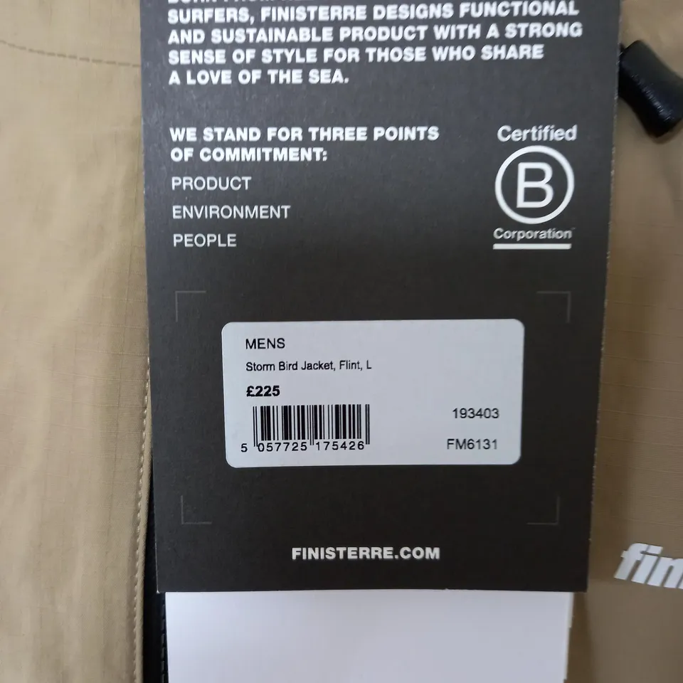 FINISTERRE STORM BIRD JACKET SIZE L