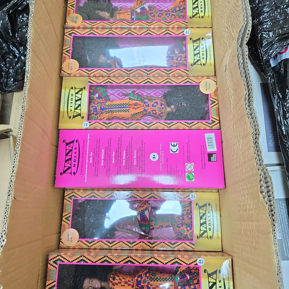 LARGE QUANTITY OF NANA DOLLS LITTLE QUEENS WITH ROYAL DREAMS – NANA MAKEEBA, BOXED FASHION DOLL (3+ AGES)