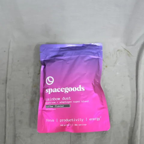 SPACEGOODS RAINBOW DUST MUSHROOM + ADAPTOGEN SUPER BLEND - COFFEE FLAVOUR, 240G