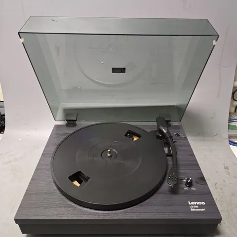 BOXED LENCO LS-300BK V2 TURNTABLE WITH BLUETOOTH 