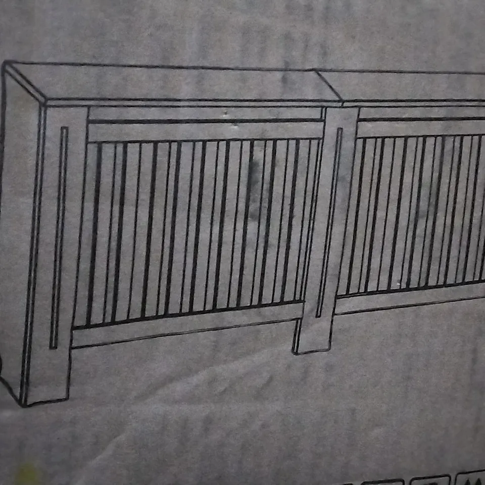 BOXED DWAYNE SMALL RADIATOR COVER