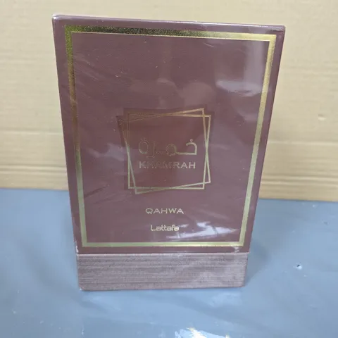 BOXED KHAMRAH QAHWA LATTAFA 100ML