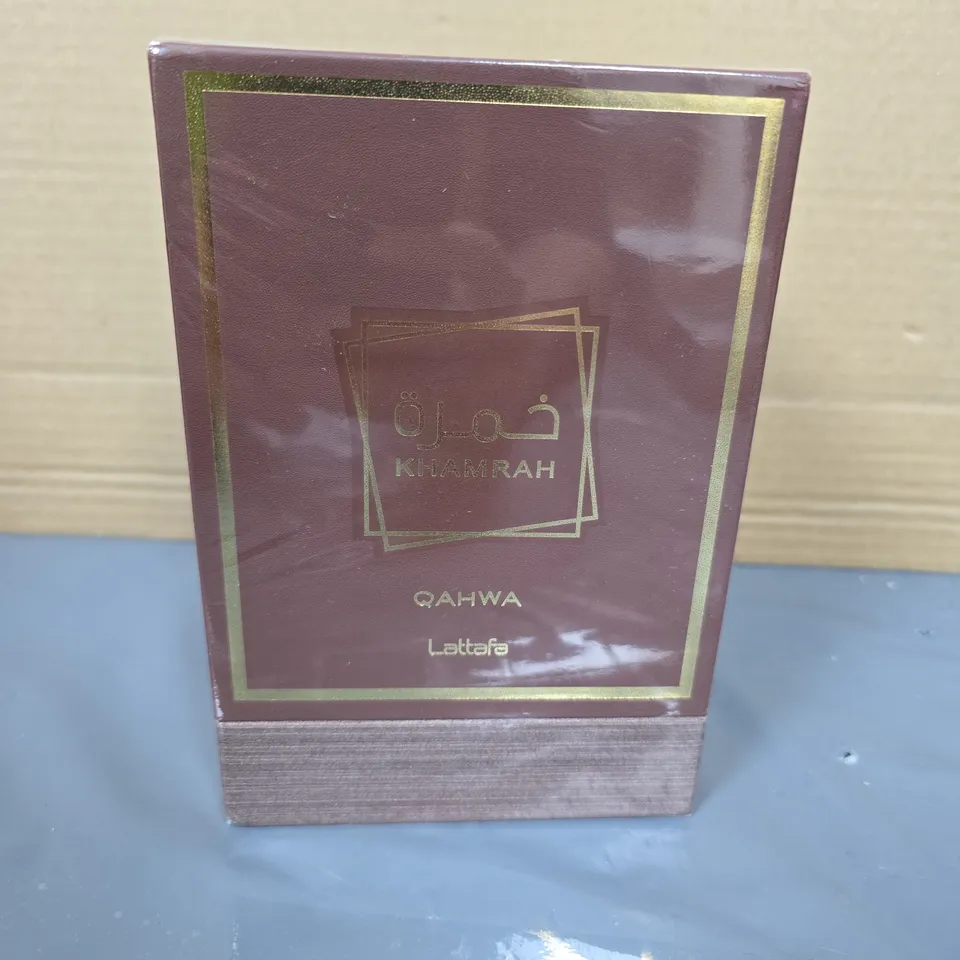 BOXED KHAMRAH QAHWA LATTAFA 100ML