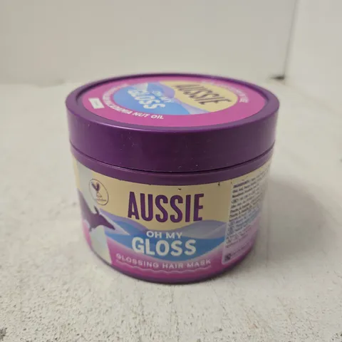 AUSSIE OH MY GLOSS GLOSSING HAIR MASK 500 ML