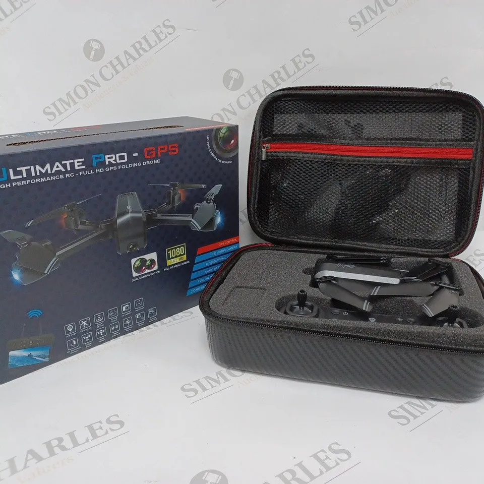 BOXED ULTIMATE PRO GPS HIGH PERFORMANCE RC FULL HD GPS FOLDING DRONE 