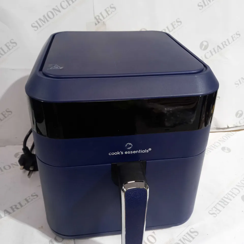 COOK'S ESSENTIALS 5.8L AIR FRYER NAVY