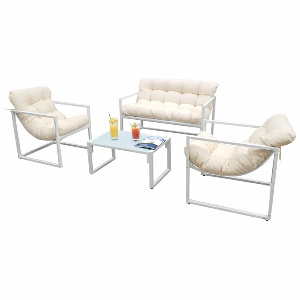 BOXED NEO GARDEN FURNITURE SET - WHITE