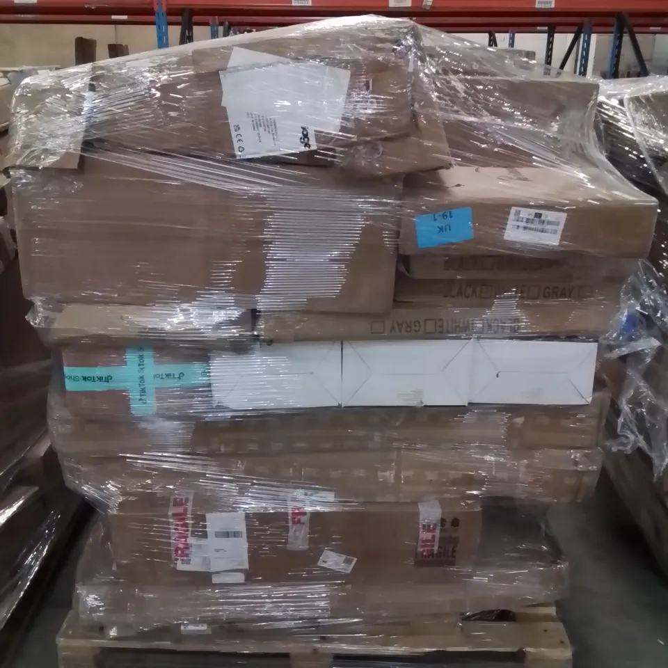 PALLET CONTAINING VARIOUS ASSORTED BOXED HOUSEHOLD/ELECTRONIC/MECHANICAL ITEMS 