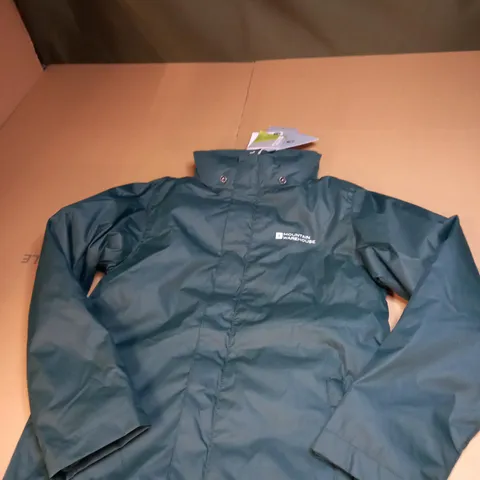 CHILDRENS MOUNTAIN WAREHOUSE 3 IN 1 WATER RESISTANT JACKET SIZE 7-8 YEARS