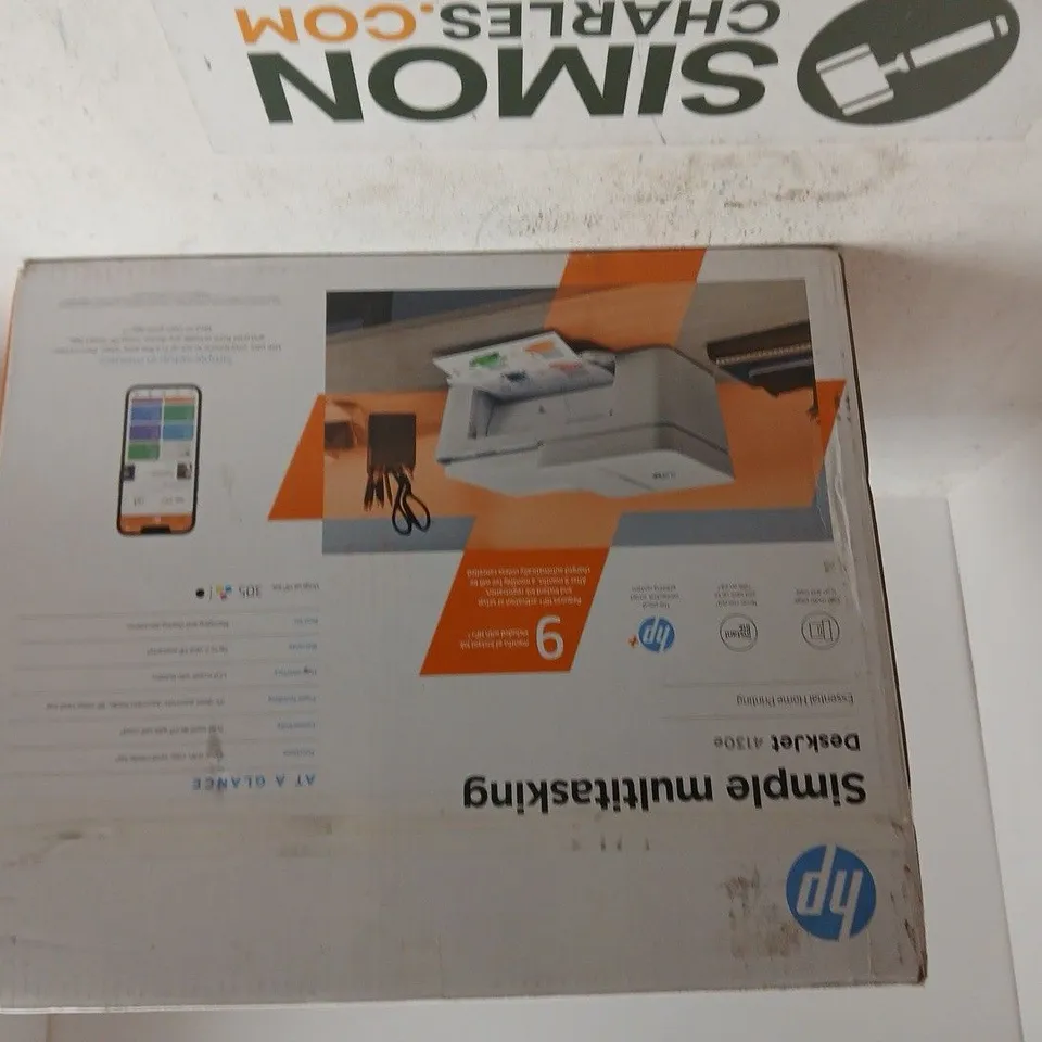 HP DESKJET SIMPLE MULTITASKING PRINTER – BOXED