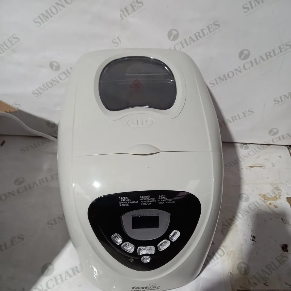 MORPHY RICHARDS FASTBAKE BREADMAKER