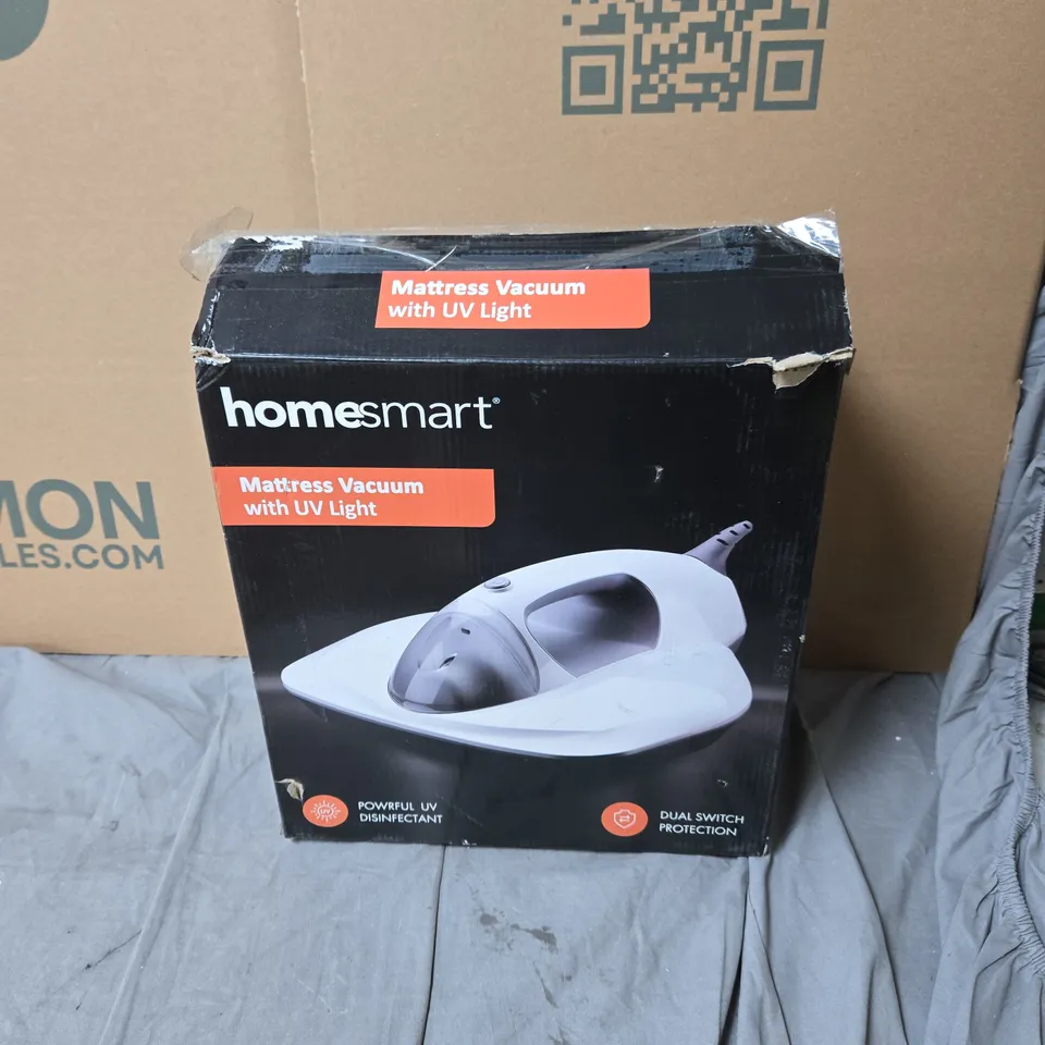 HOMESMART MATTRESS VACUUM WITH UV LIGHT