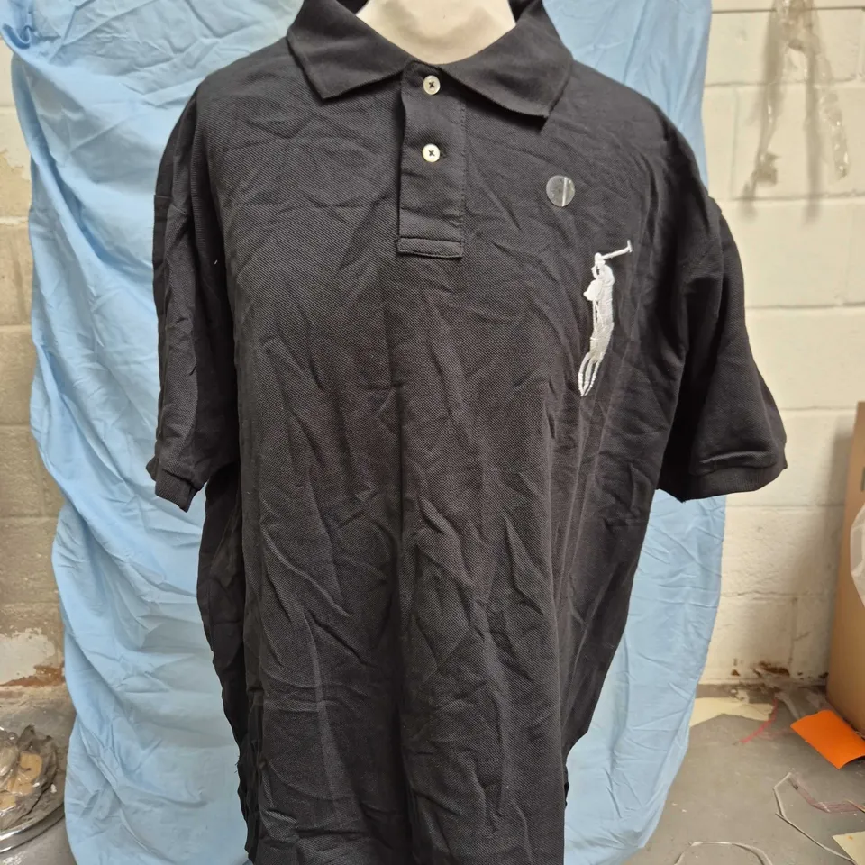 POLO RALPH LAUREN POLO SHIRT – BLACK, UK XL (MEN'S)