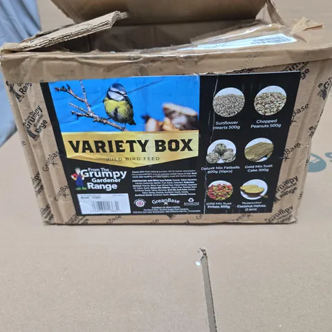 GRUMPY GARDENER VARIETY BOX WILD BIRD FEED